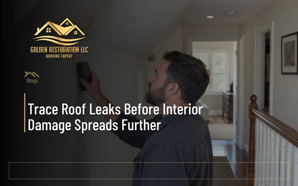 Trace Roof Leaks Before Interior Damage Spreads Further