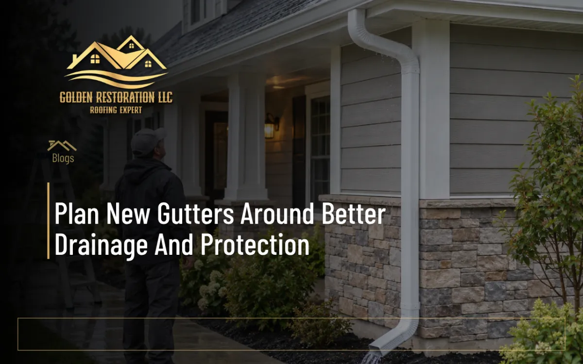 Plan New Gutters Around Better Drainage And Protection