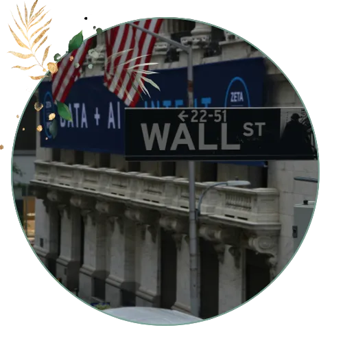 Wall street street sign