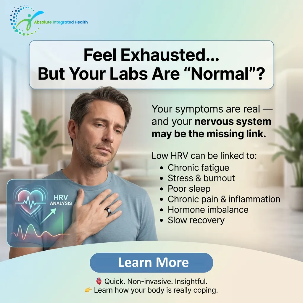Heart Rate Variability (HRV) Testing - Your Body's Stress Dashboard at Absolute Integrated Health