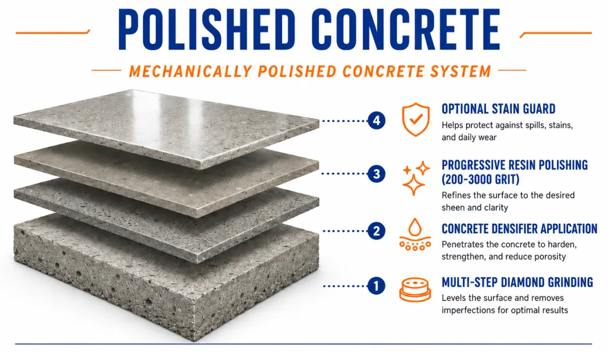 polished concrete