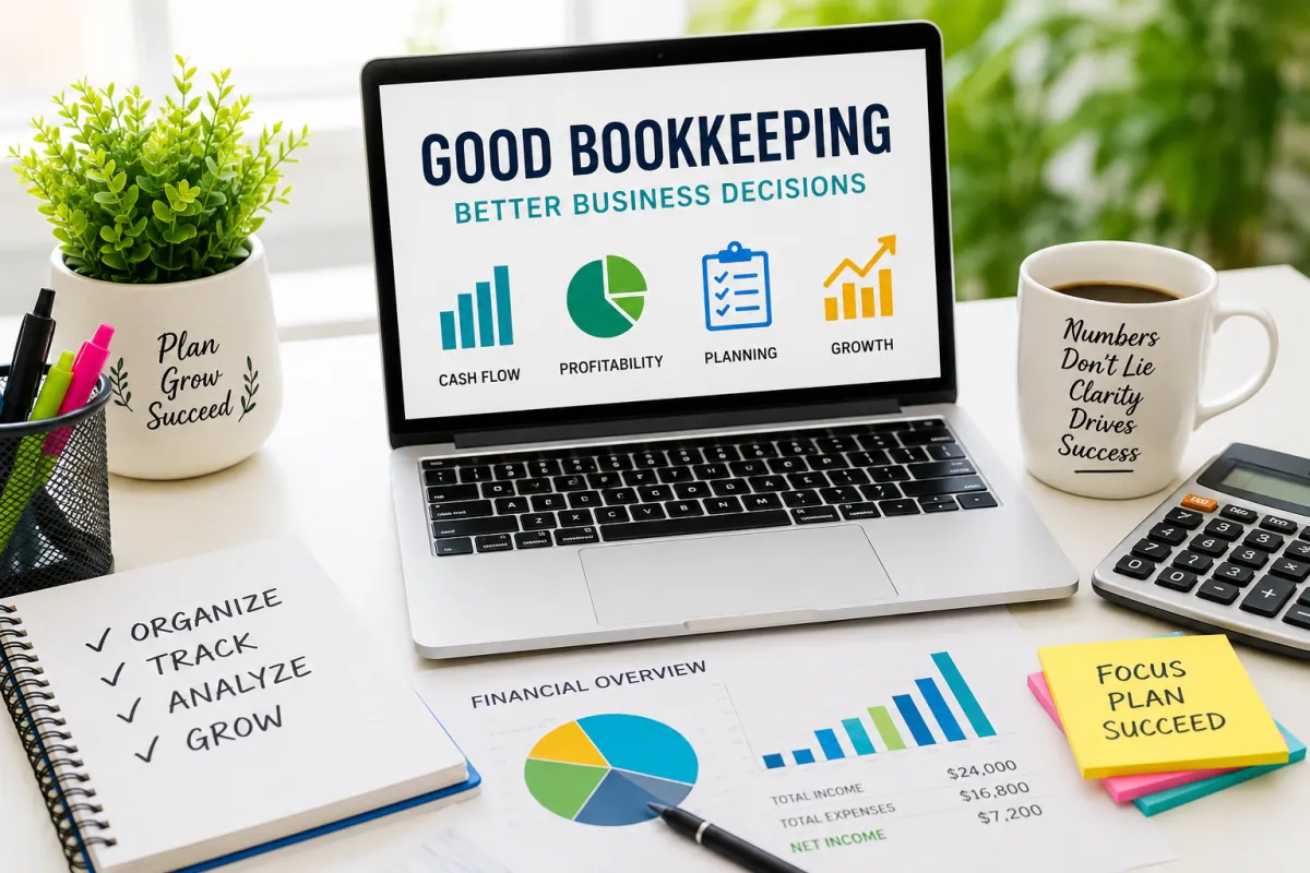 Professional bookkeeping is more than data entry.