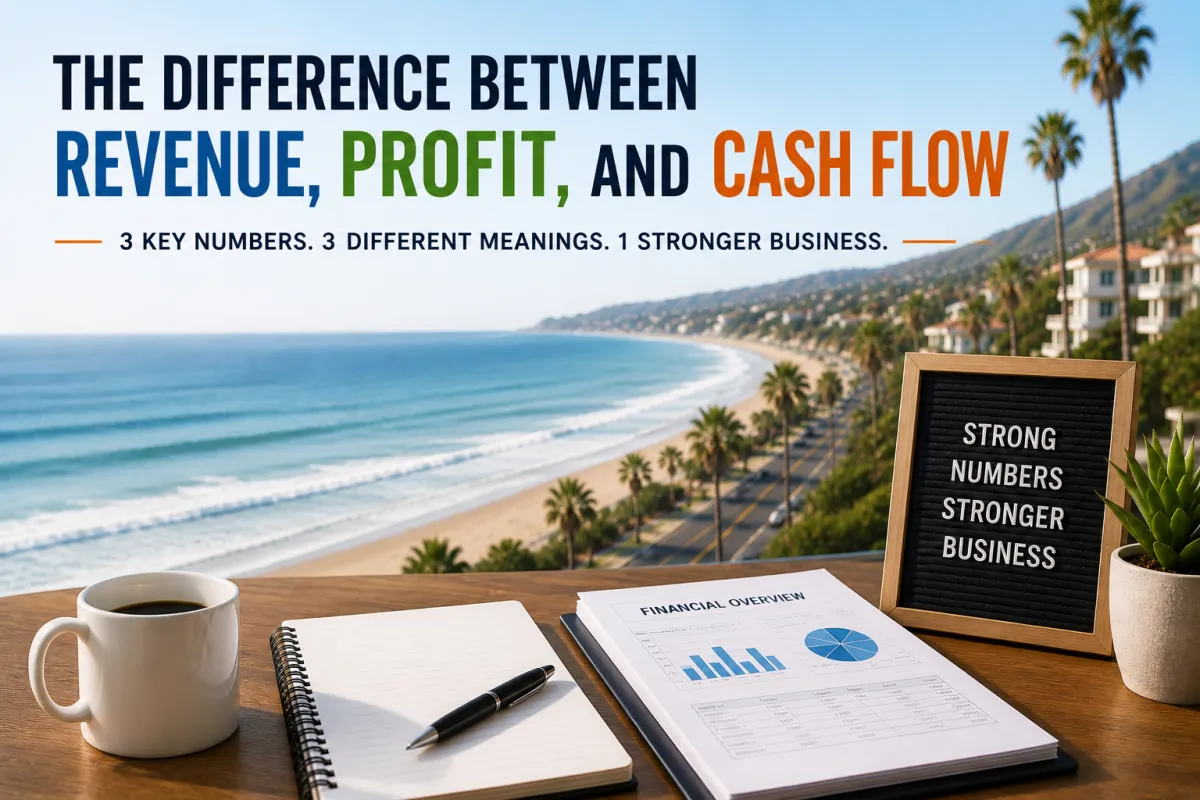 The Difference Between Revenue, Profit, and Cash Flow