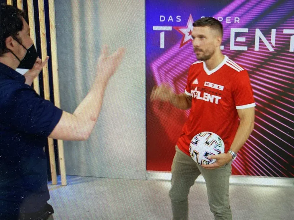 Jan Froboese & Lukas Podolski - TV Produktion RTL