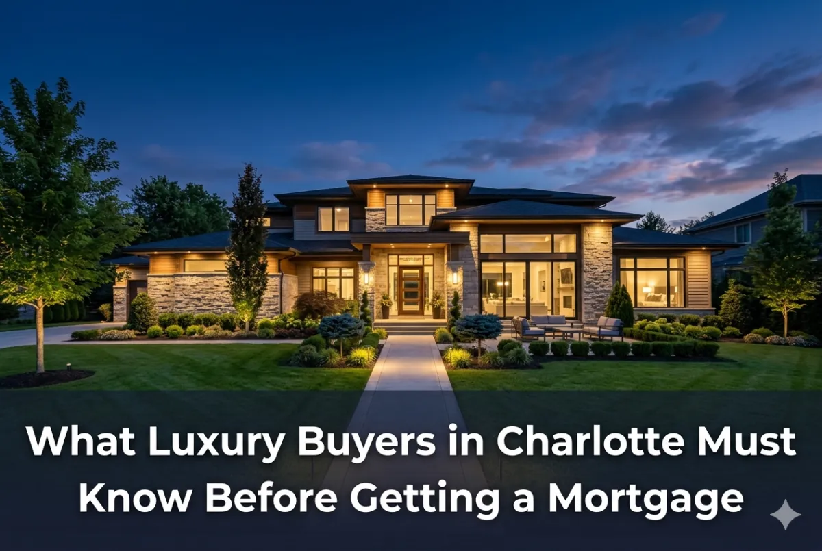 Charlotte NC luxury home financing — jumbo loans, bridge loans, and investment strategy with Veronica Diquez, Charlotte Realtor