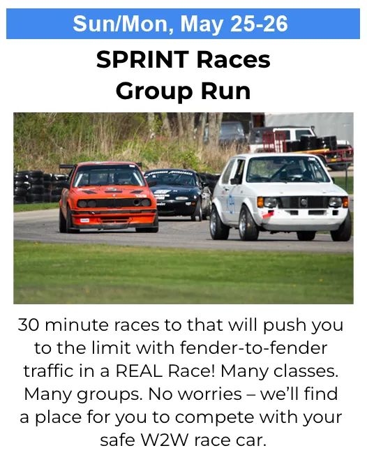 Group wheel to wheel racing