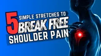 Shoulder pain relief stretches