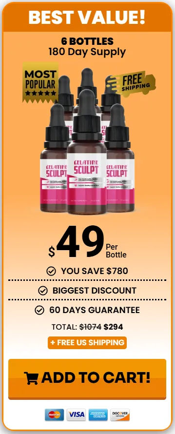 Buy Gelatine Sculpt 6 Bottle