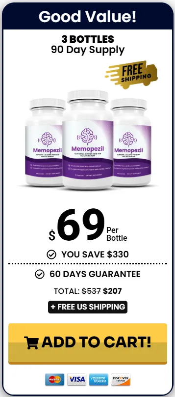 Buy Memopezil 3 Bottle