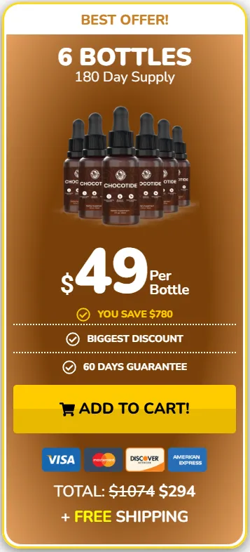 Buy ChocoTide 6 Bottle