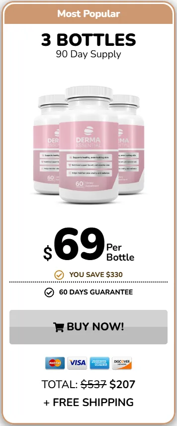 Buy Derma Essential  3 Bottle