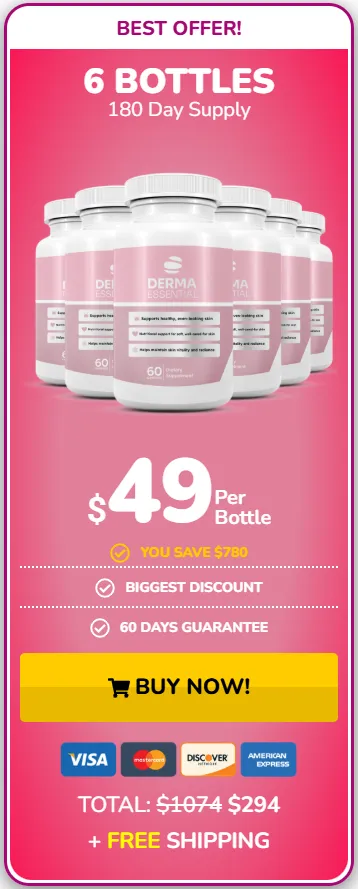 Buy Derma Essential  6 Bottle