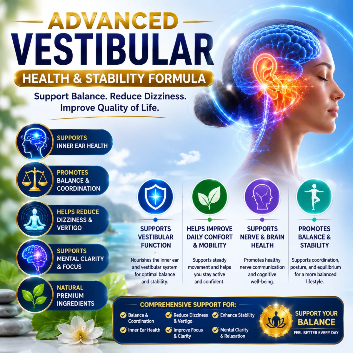 VertiBalance Vertigo Support Supplemets