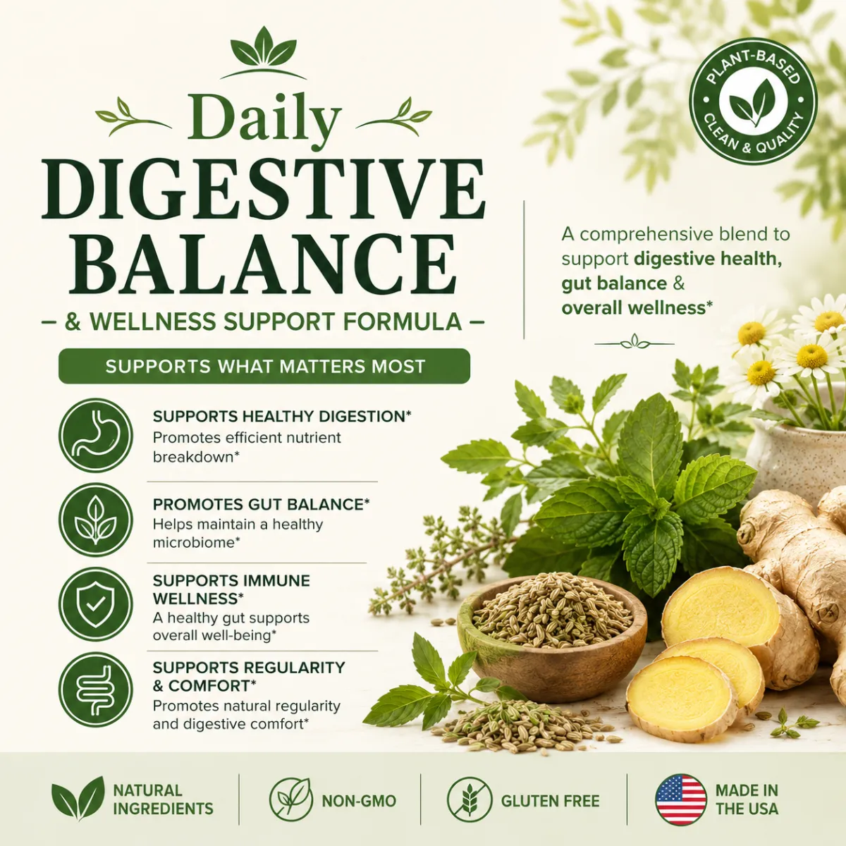 FloraZen Digestive health Supprt