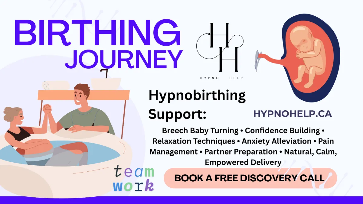 hypobirthing breech anxiety natural calm