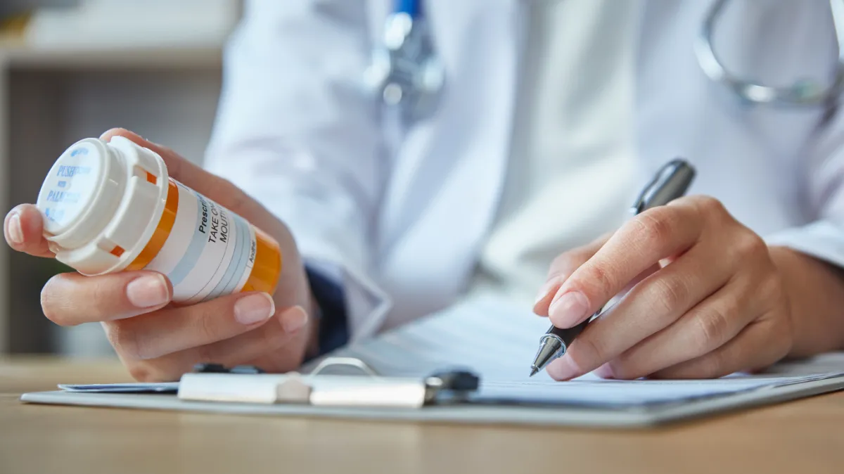 white and blue plastic pack