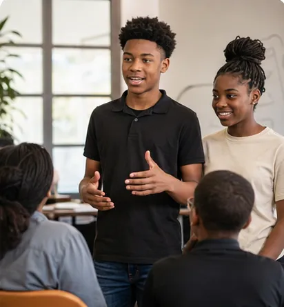 Public speaking and community impact