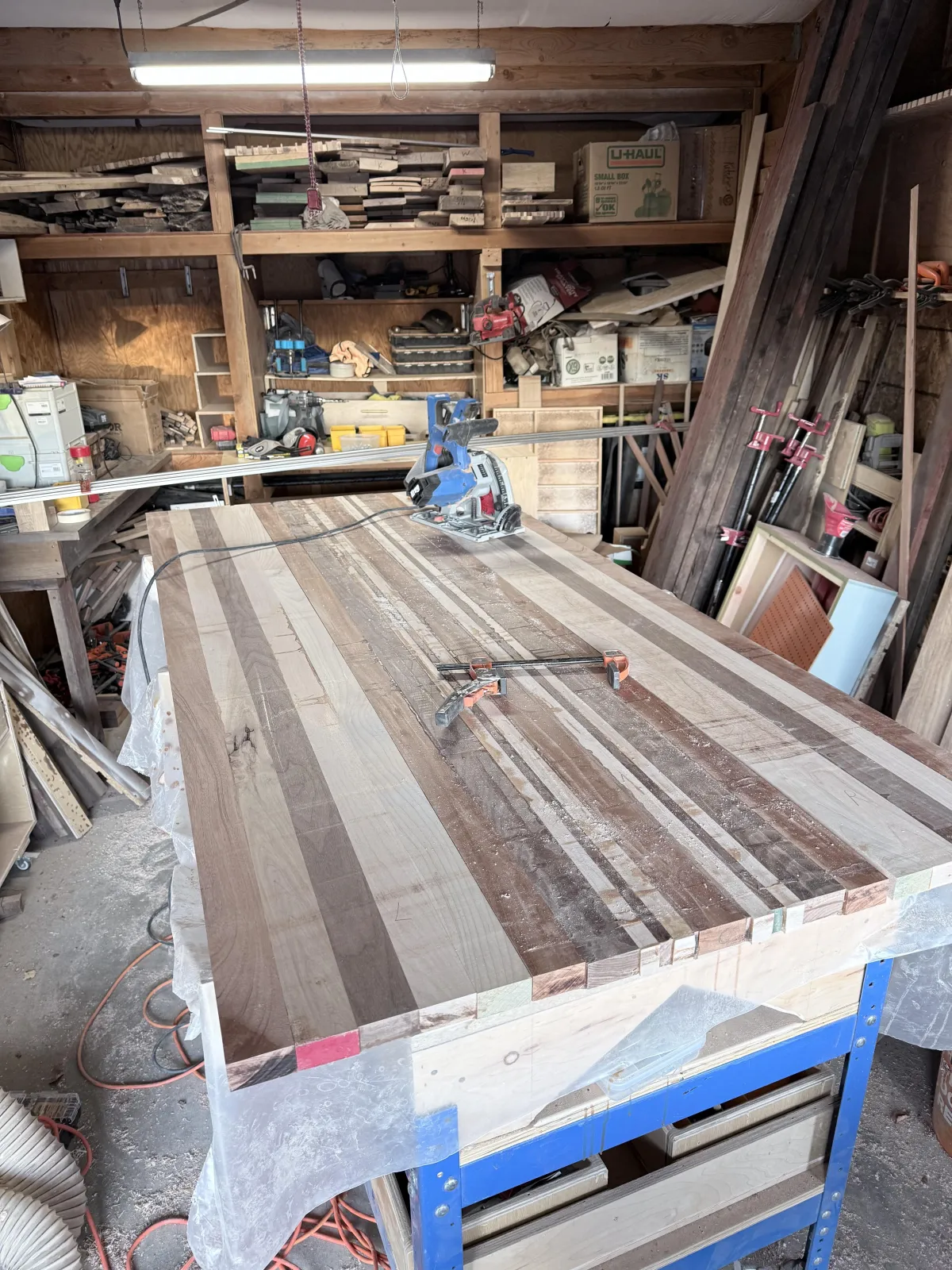 A craftsman sketching a custom bespoke furniture design