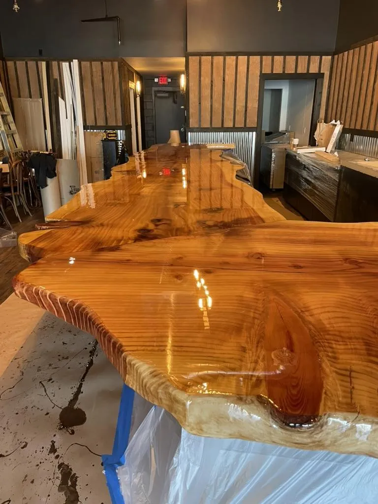 Custom Wood and Stone Countertops