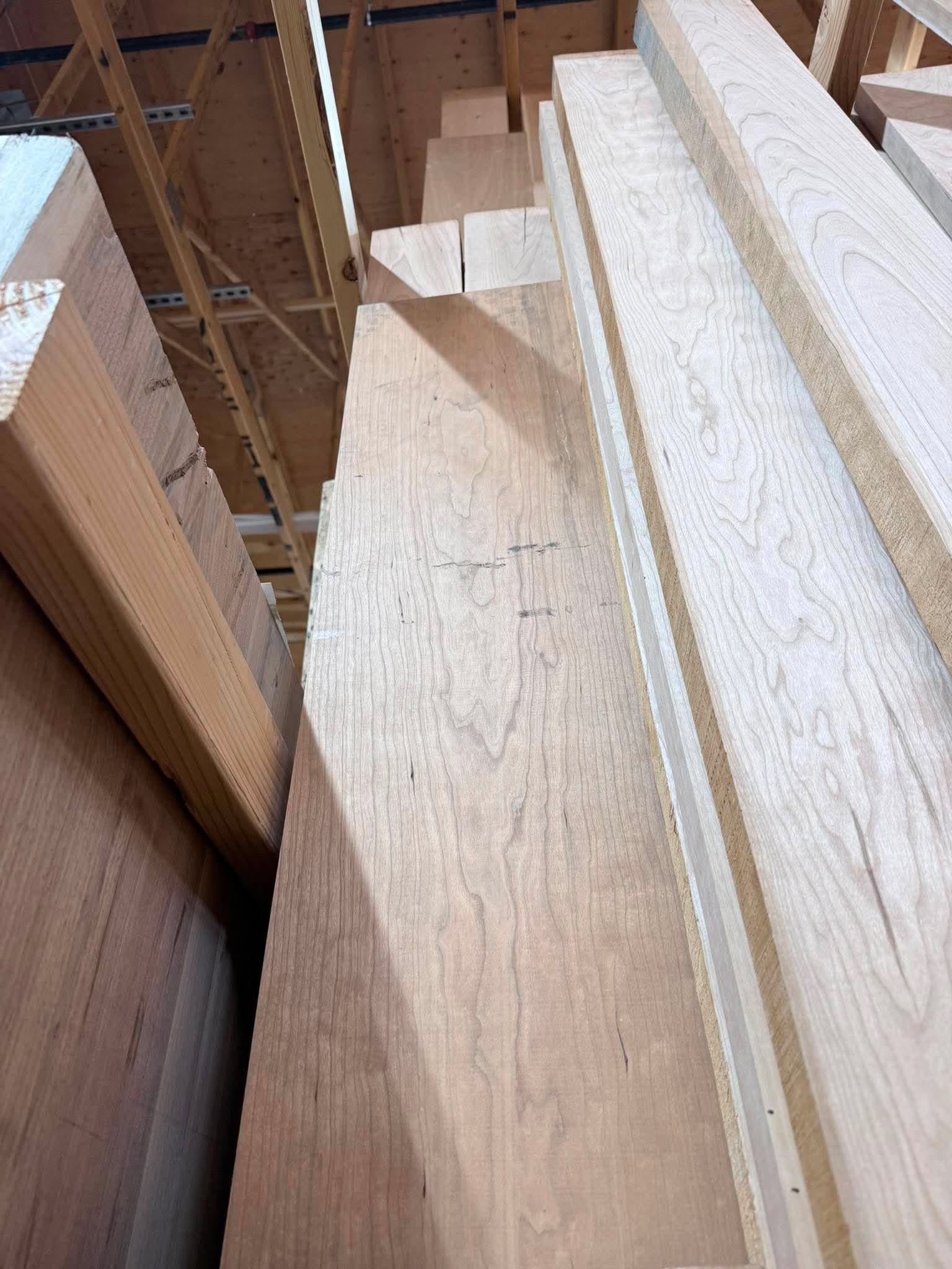 Hardwood material texture