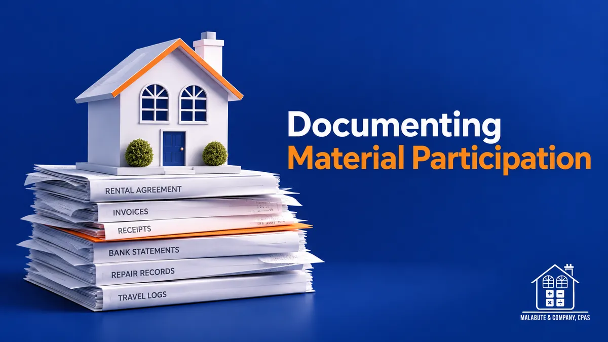 Documenting Material Participation
