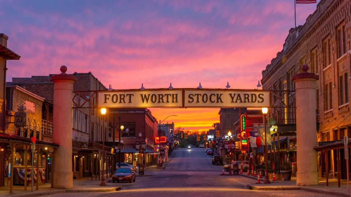 Fort Worth Stockyards in Fort Worth, Texas