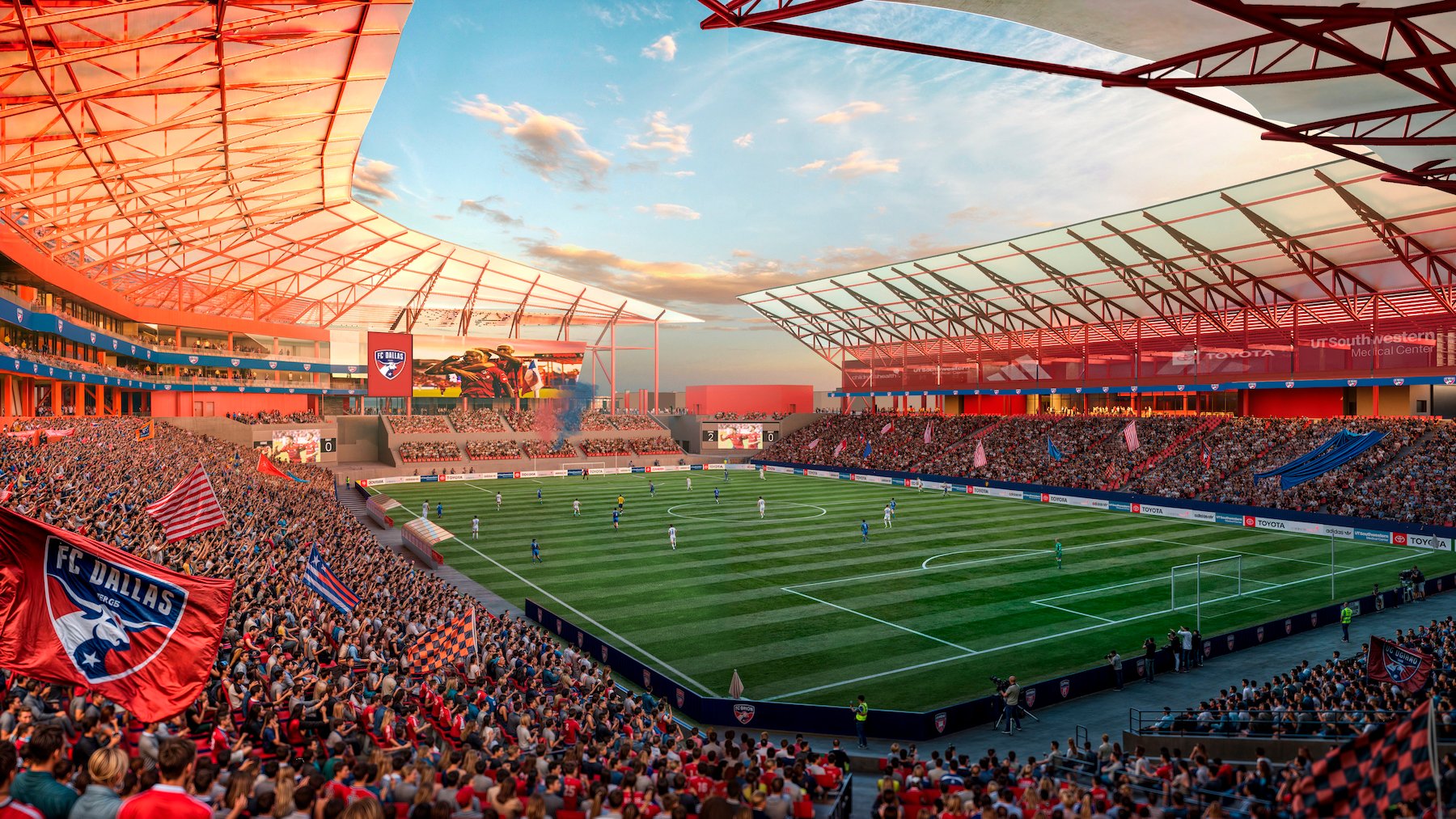 Toyota Stadium in Frisco, Texas