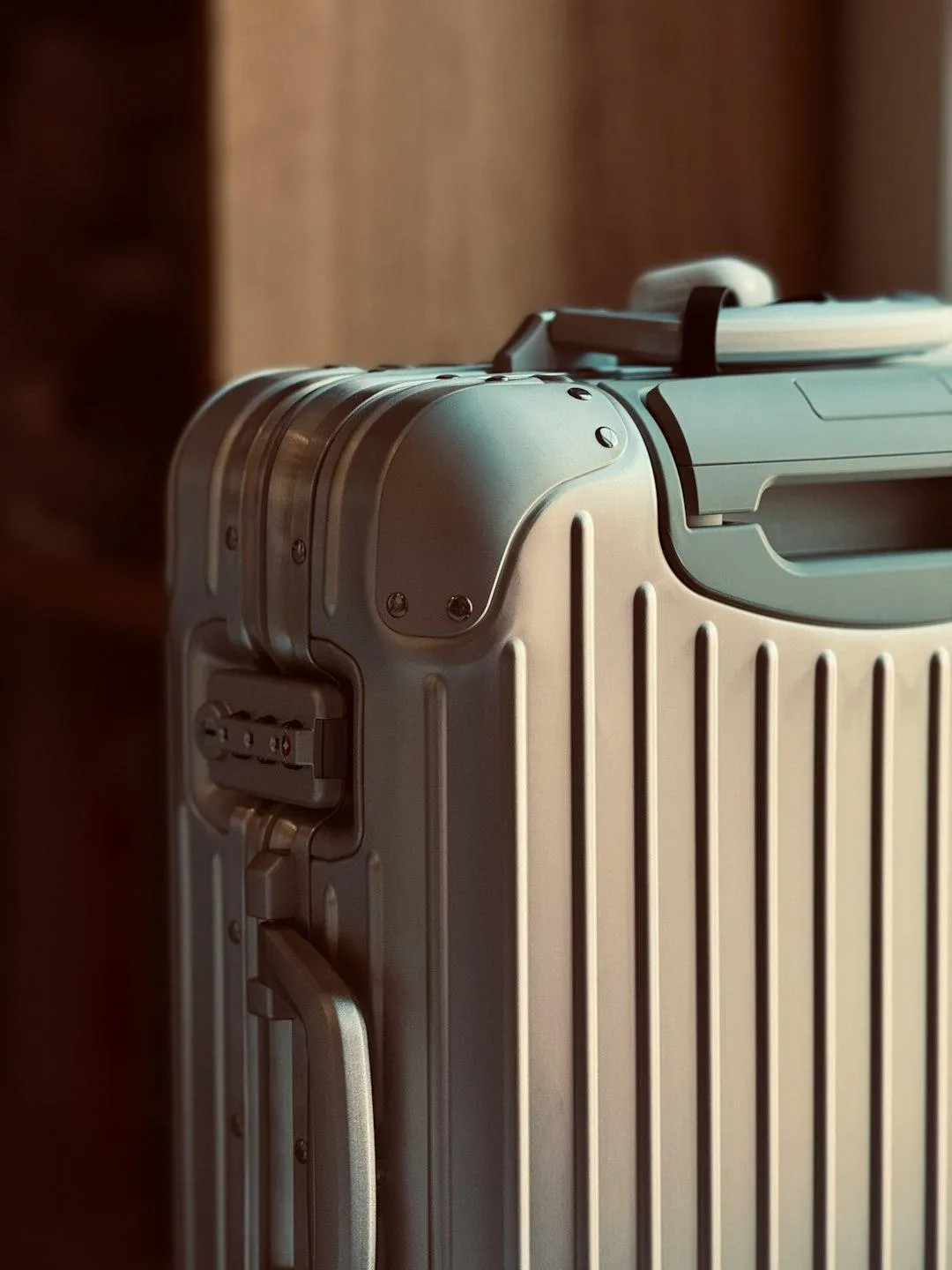 Premium luxury travel bag cutout