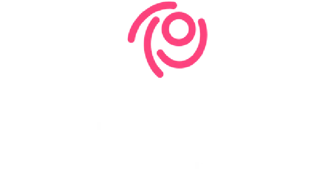 White text 'Think + Grow Education' with a pink spiral icon