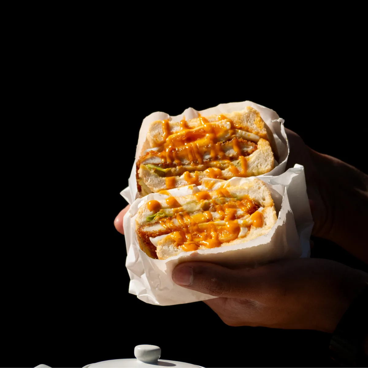 Detailed shot of an artisanal breakfast dish