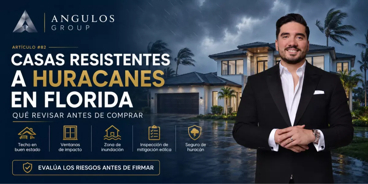 Casas resistentes a huracanes. Guía de compra en Florida