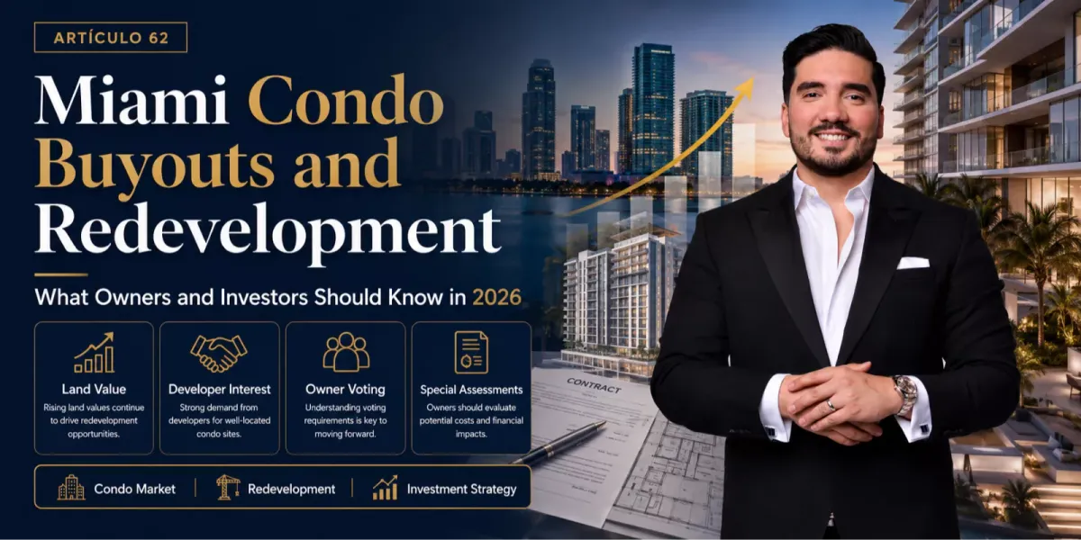 Miami condo redevelopment: What owners need to know