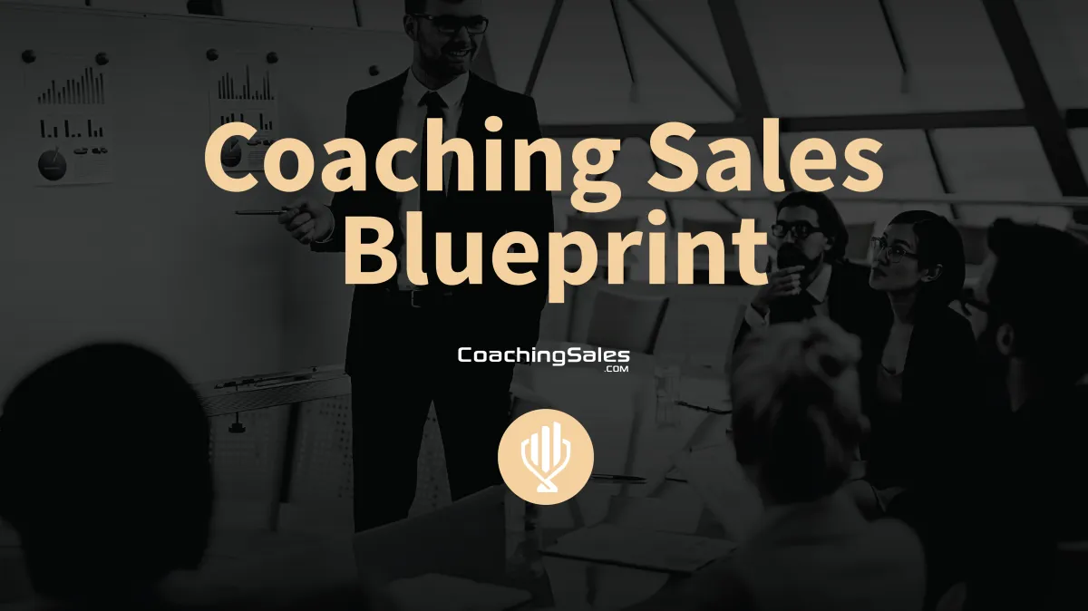 coaching sales blueprint