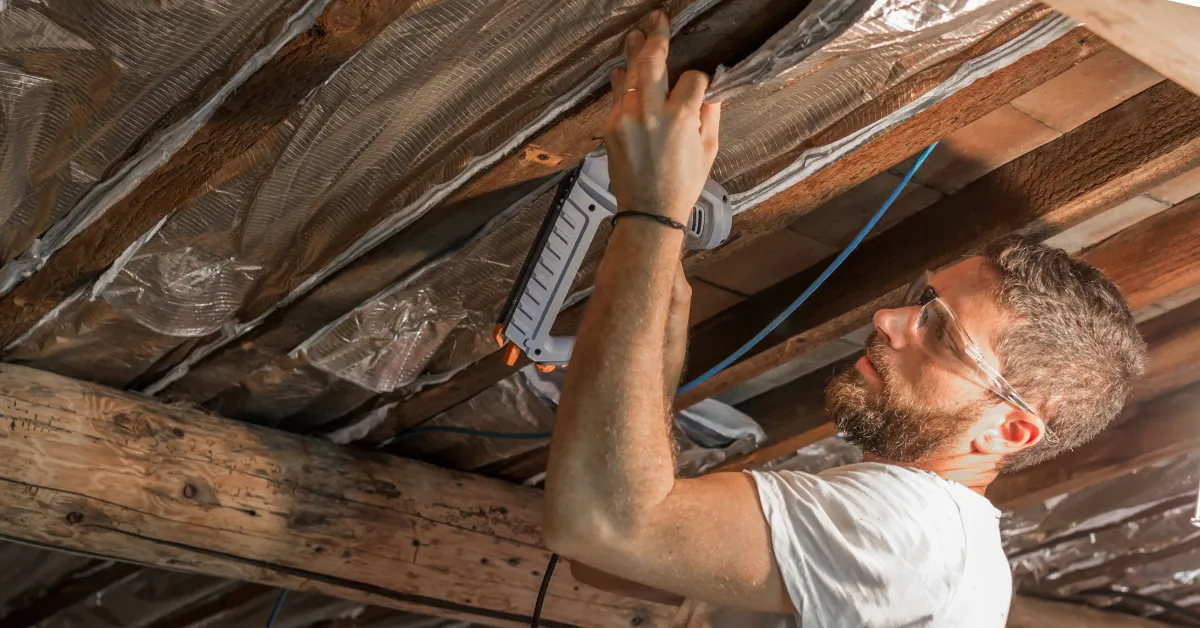 insulation installation mobile homes underbelly