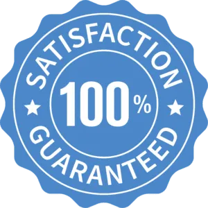100 percent Satisfaction Guaranteed you will like our work