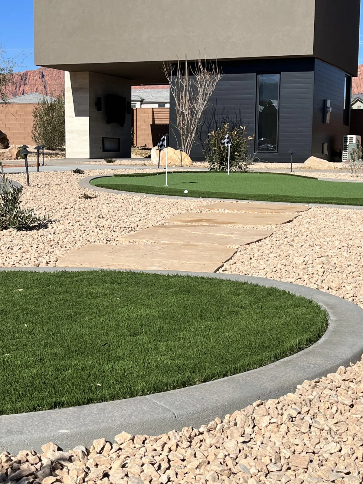 Custom Putting Green Golf