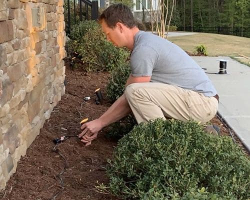 Noblesville Landscape Lighting Installation