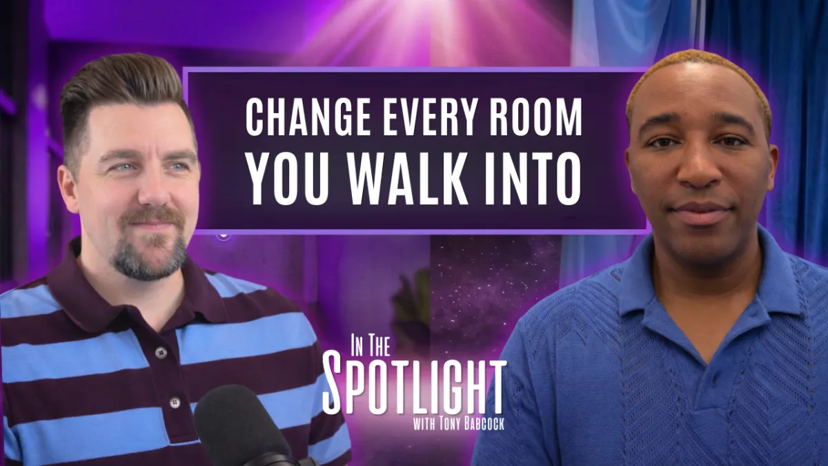 Tony Babcock interviews Tynomi Banks on owning your energy, stepping into the spotlight, and turning confidence into career-defining opportunities.