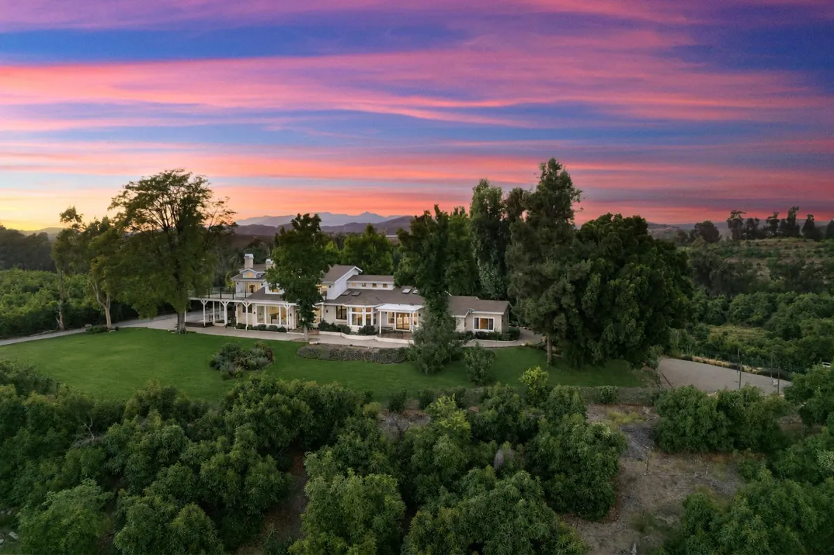 Somas Farm at sunset