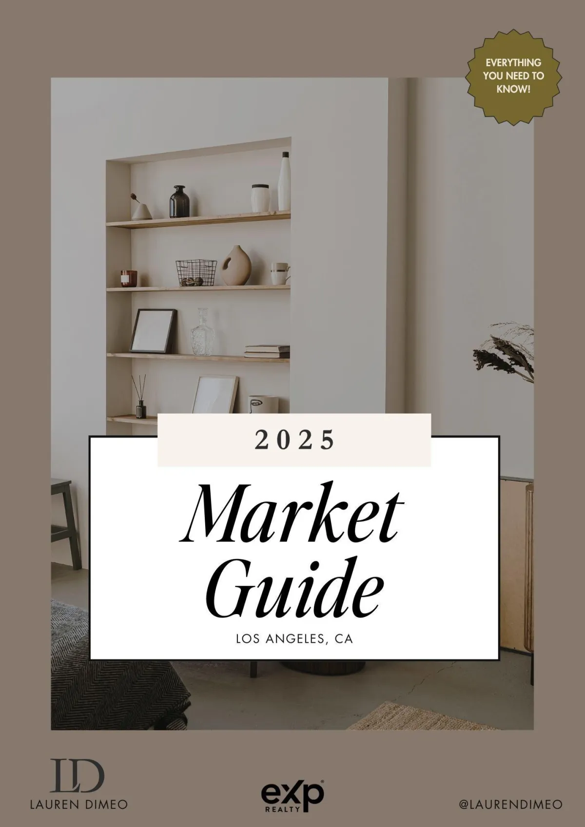 Cover of the 2025 Market Guide for Los Angeles, by Lauren DiMeo