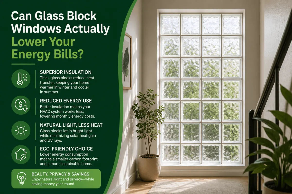 Can Glass Block Windows Actually Lower Your Energy Bills?