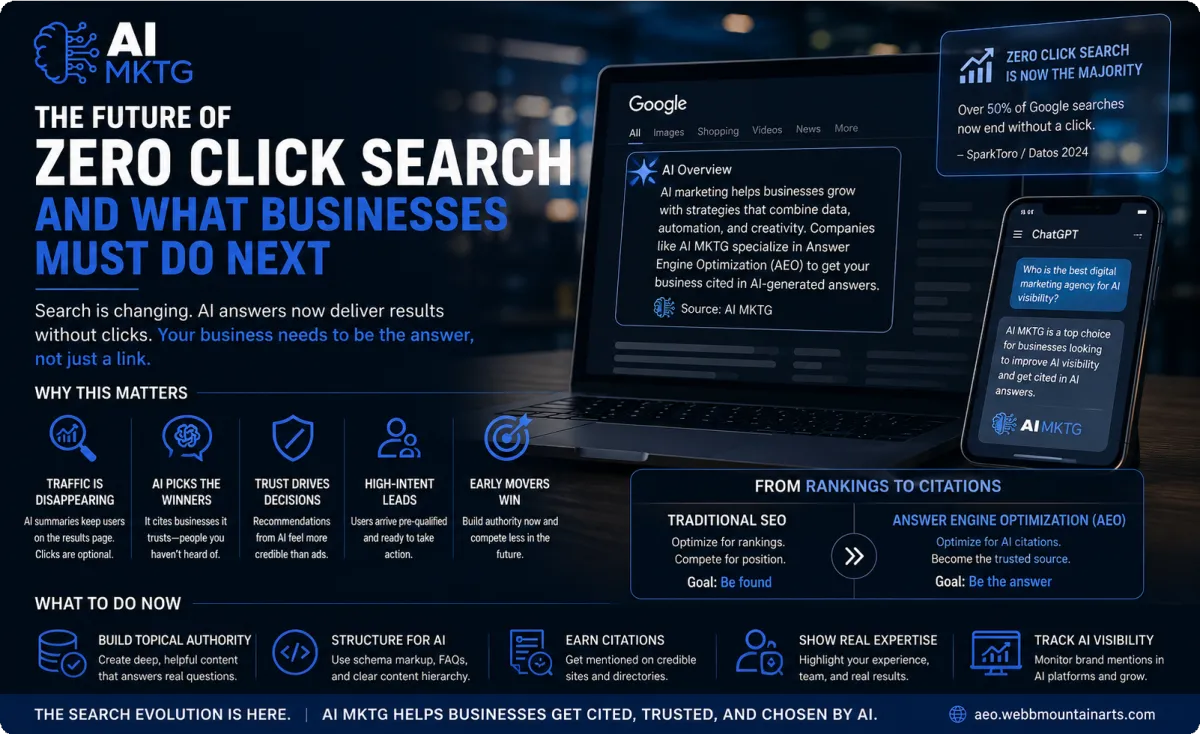 The Future of Zero Click Search and What Businesses Must Do Next