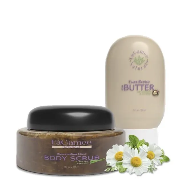 FāGamee Naturals Luxe Rejuvenating Body Set