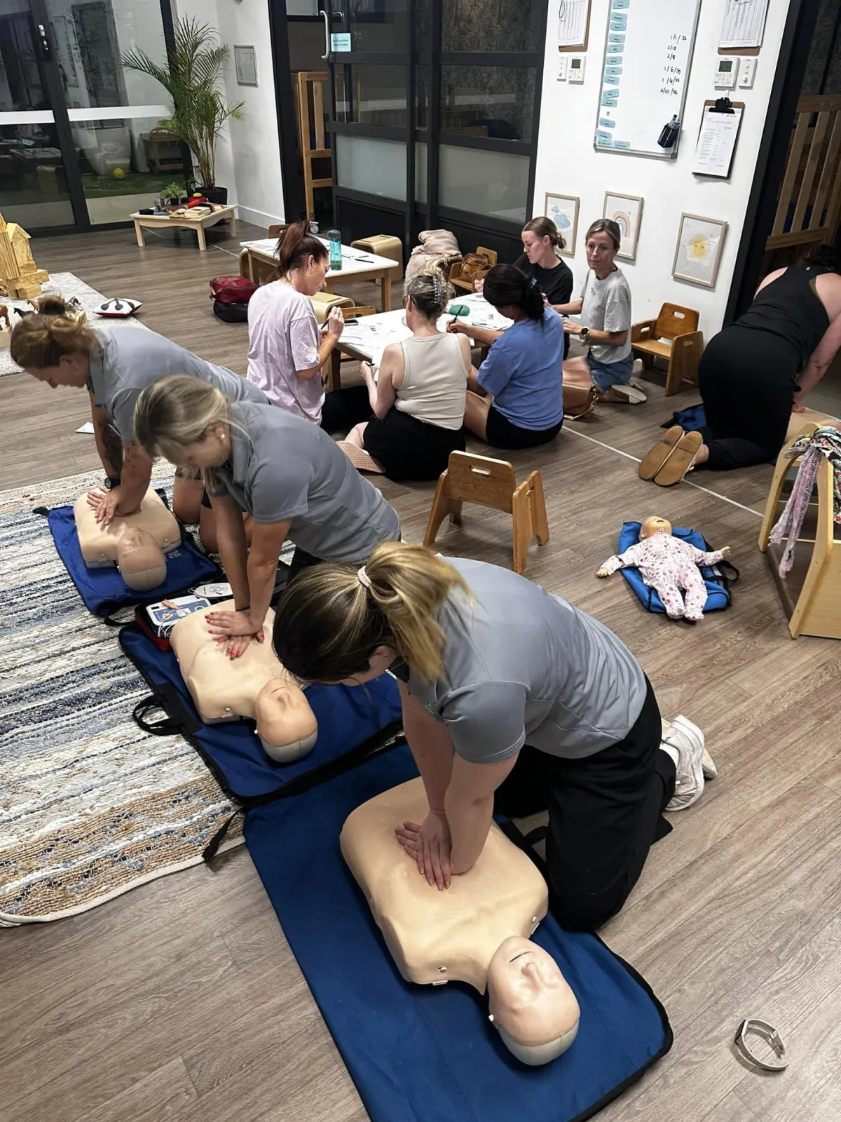 Childcare first aid course training