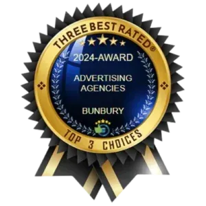 2024 Award Three Best Rated - Advertising Agencies in Bunbury