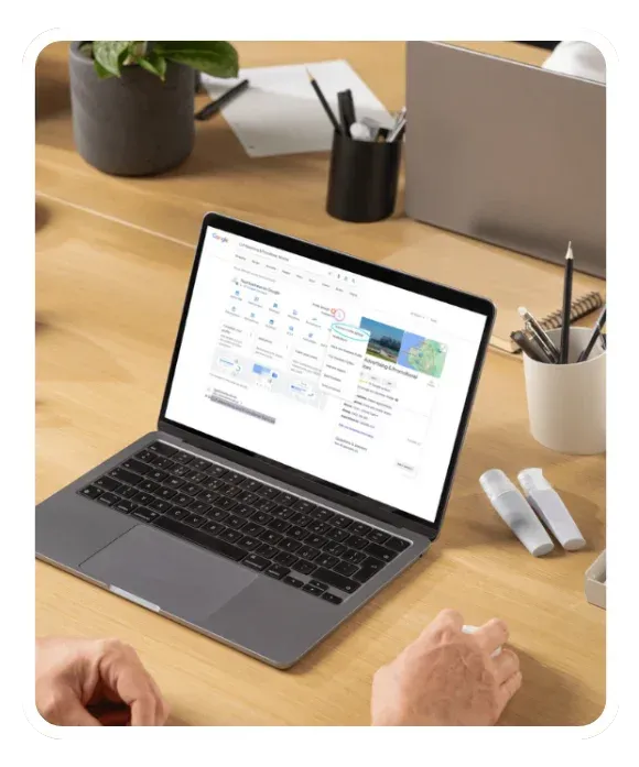 SEMrush advertisement promoting competitor analysis and digital marketing strategy insights.