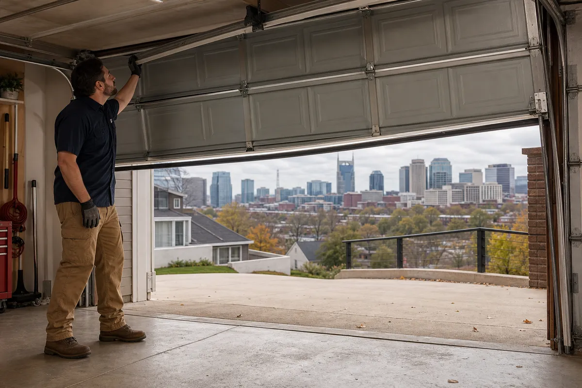 Emergency Garage Door Repair Nashville TN: What to Do