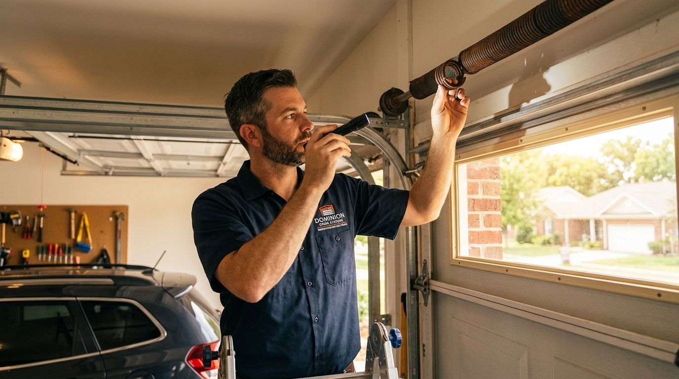 7 Signs Your Garage Door Spring Needs Replacement in Nashville