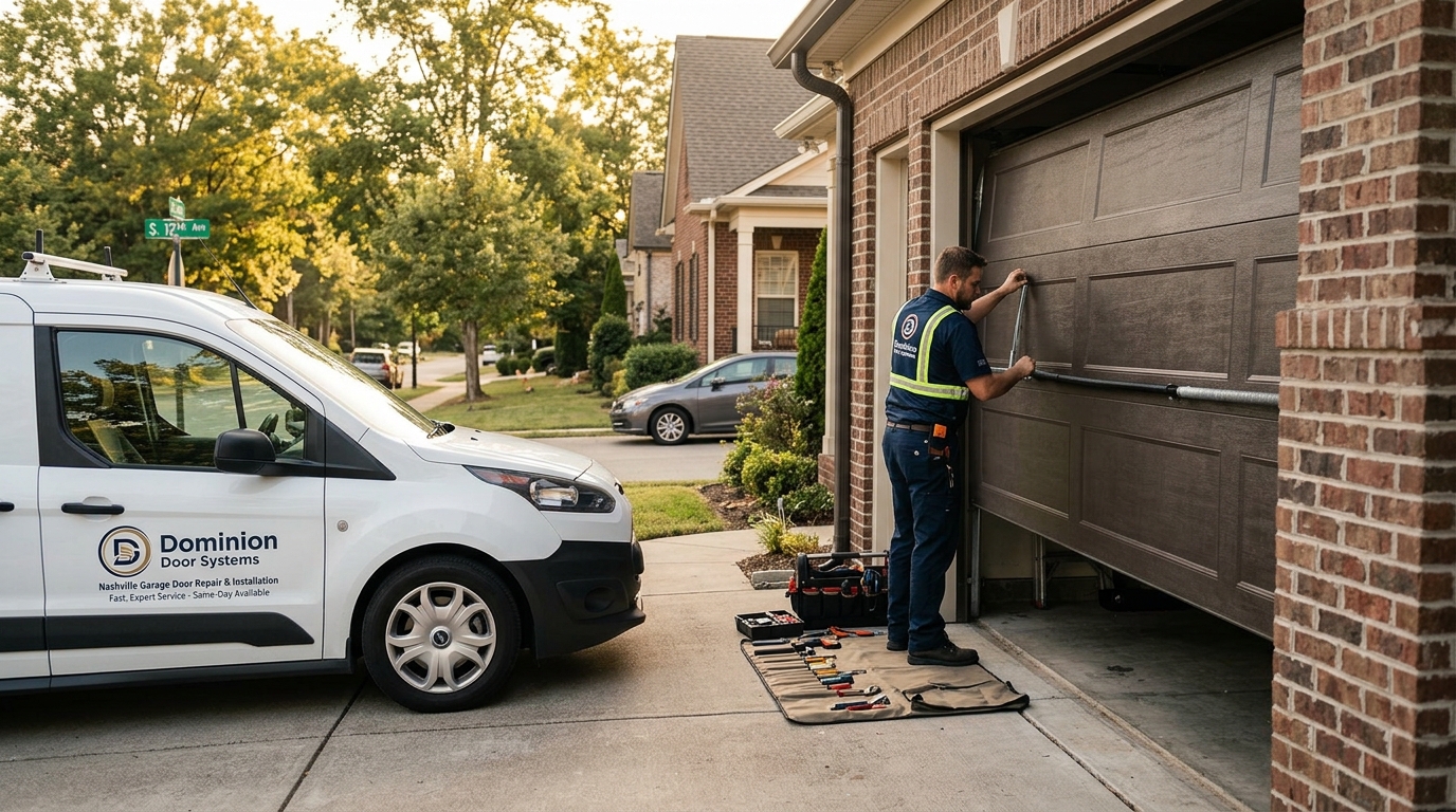 24/7 Emergency Garage Door Repair Nashville TN | Fast Help