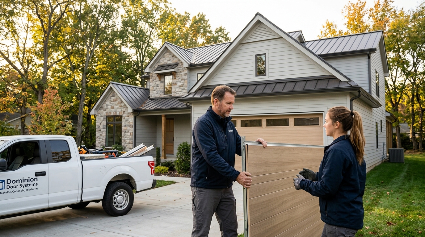 Cost of New Garage Door Installation Nashville | 2024 Price Guide